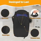 Pop Up Laundry Hamper with Side Pockets, Foldable Laundry Basket Reinforced - Image 6