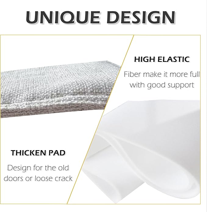 Door Silencer Quiet Door Closer Cushion, Padded Door Latch Cover - Image 4