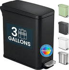 iTouchless 3 Gallon Slim Bathroom Trash Can by iTouchless