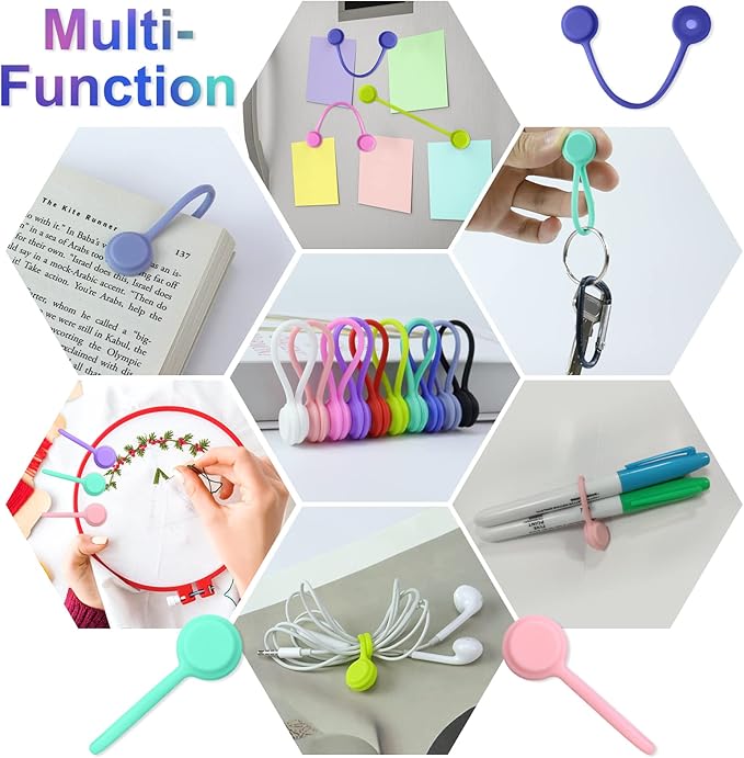 Motiloo Reusable Magnetic Cable Ties - Image 4