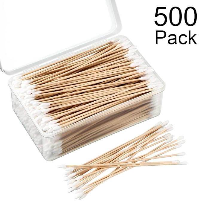 Norme 500 Pcs 6 Inch Long Cotton Swabs - Image 2