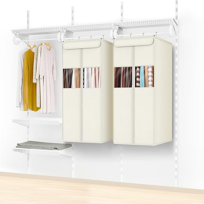 Zilink Suit Bags for Closet Storage 40" Hanging Garment Bags for Storage - Image 6