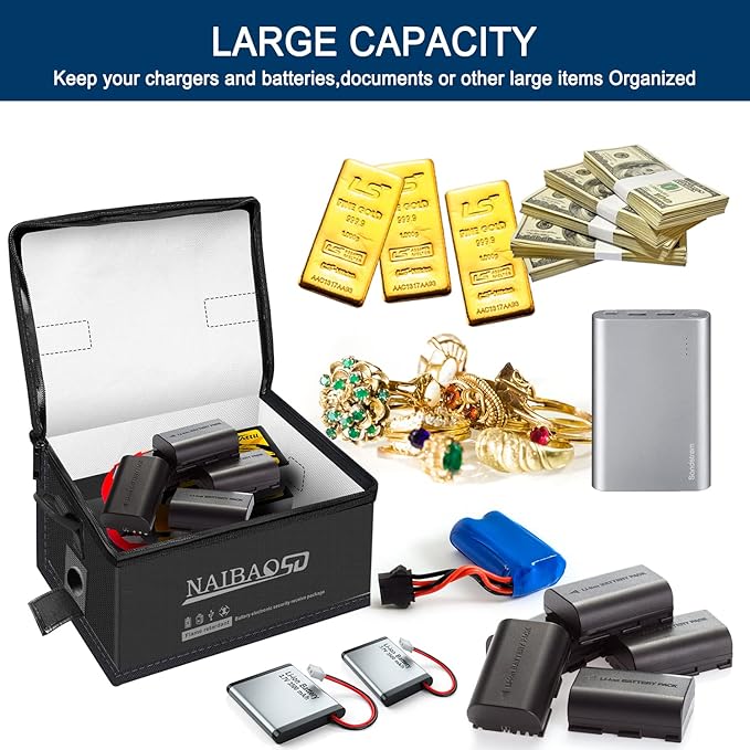 Fireproof Explosionproof Lipo Battery Bag - Image 6
