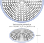 LEKEYE Shower Drain Hair Catcher | Strainer | Shower Stall Drain Cover | - Image 3