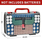 Double-Sided Battery Storage Organizer Case - Image 6