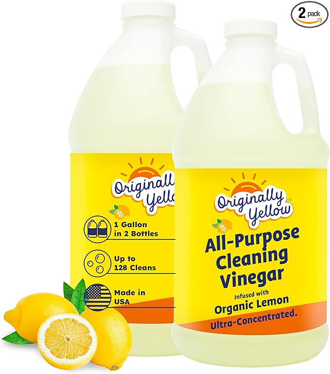 Originally Yellow Lemon White Vinegar by OriginallyYellow