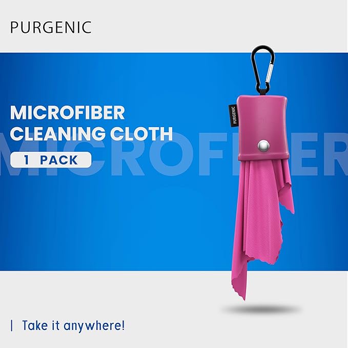 Microfiber Cloth & Glasses Wipes Lens & Glasses Cleaning Cloth - Image 2