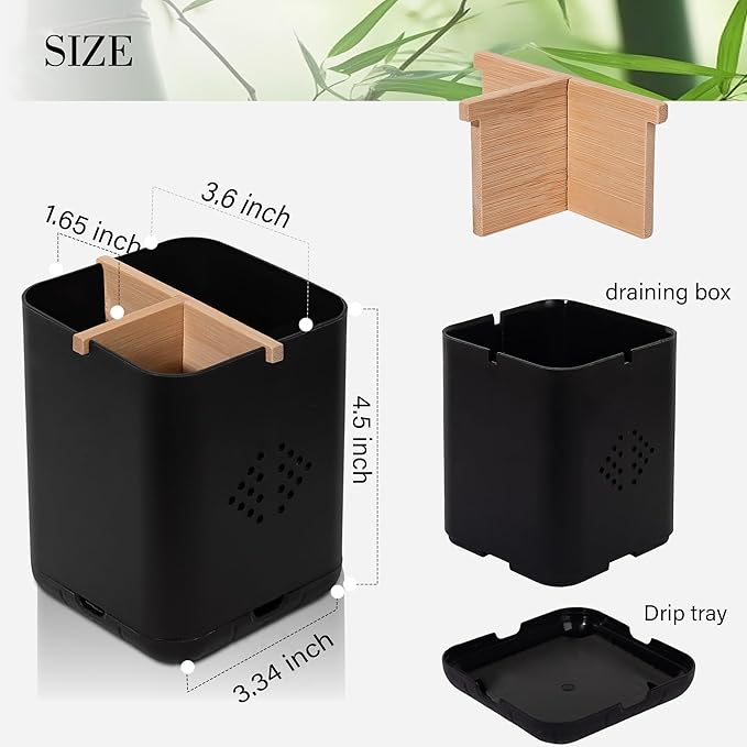 Toothbrush Holders for Bathrooms, Electric Toothbrush Holder Kids Toothbrush - Image 6
