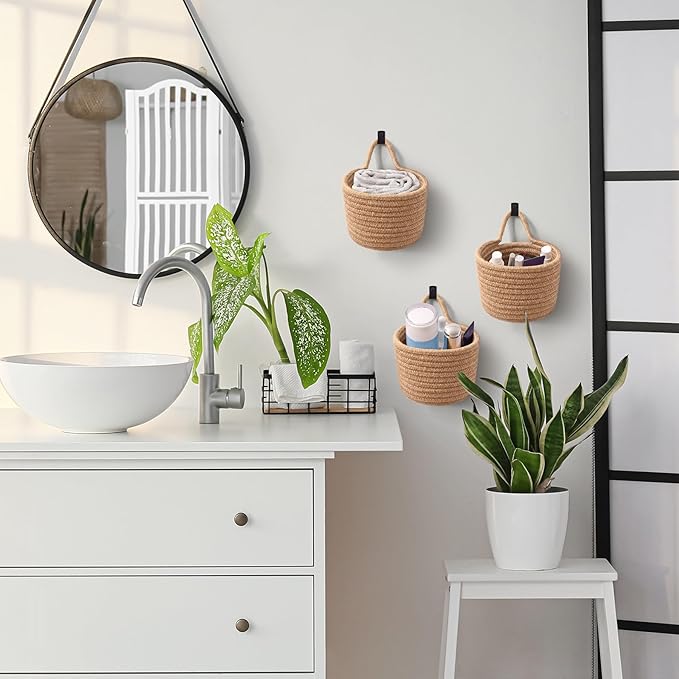 Fabric Wall Hanging Baskets - Image 8