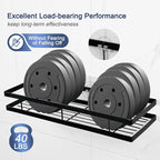 Strong Adhesive Shower Caddy Replacement, 6 Pack No Drill Adhesive Hooks - Image 4