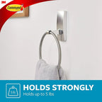 Command Hand Towel Holder Satin Nickel - Image 4