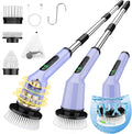 Electric Spin Scrubber for Cleaning Bathroom, Shower Scrubber Cordless Cleaning by CTMAST