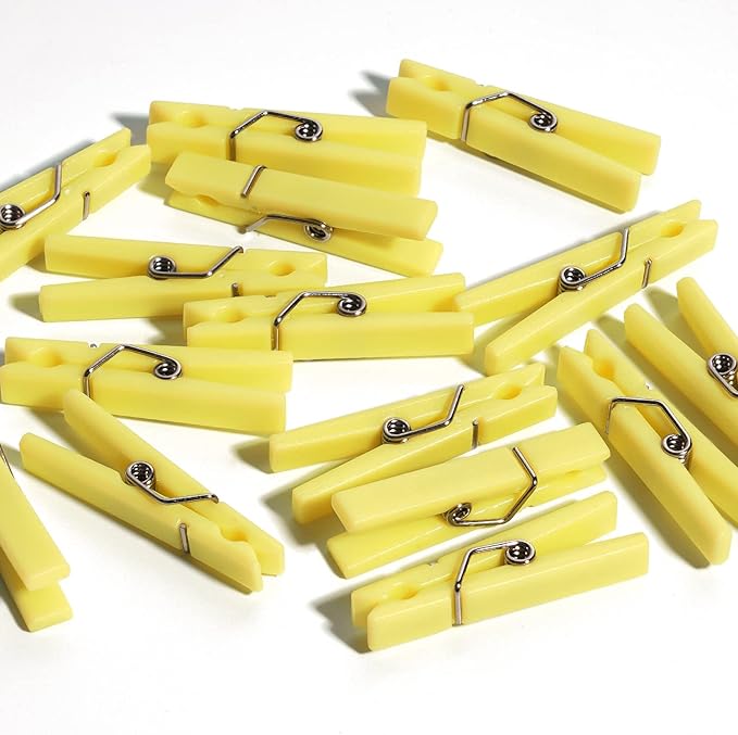 60PCS Baby Shower Clothespin Games Mini Clothes Pins 1.4 inch by JUXINDAZYF