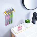 Electric Toothbrush Head Holder, Toothbrush Holders Wall Mounted, Adhesive - Image 4