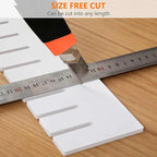 10Pcs Drawer Dividers, 14.18" x 3.55", DIY Organizer Separator, Large - Image 5