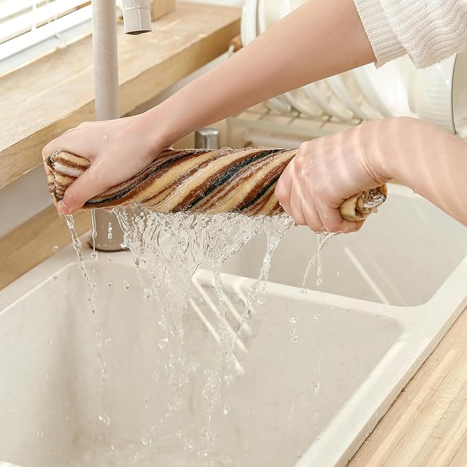 SALAS Kitchen Dish Towels for Drying Dishes, Large Cotton Kitchen Towels - Image 7