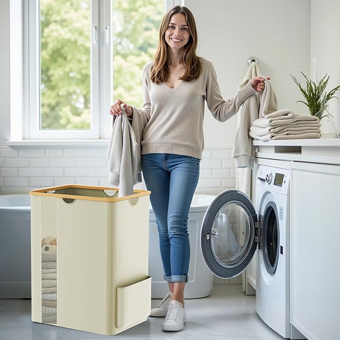 Laundry Basket Clothes Hamper - Image 5