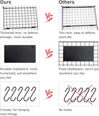 X-cosrack Metal Wire Basket Wall Mount, 3 Tier Wall Storage Basket Organizer - Image 9