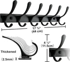 SKOLOO Heavy Duty Wall Mounted Coat Rack - Image 6