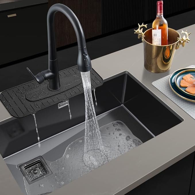 Kingmall Silicone Faucet Mat, Kitchen Faucet Mat - Image 7
