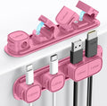 6 Pack Magnetic Cable Clips, Laitver Cord Organizer Holder Strong Adhesive Desk by Unknown