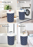 Large Laundry Basket Laundry Hamper Bag Washing Bin Clothes Bag Collapsible Tall - Image 7