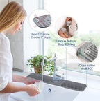 24 Inch Silicone Faucet Mat for Kitchen Sink Splash Guard - Image 4