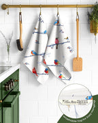 Flour Sack Kitchen Towels Set of 2-18x26 Cotton Dish Towels - Image 3