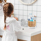 Wood Toothbrush Holders Organizers - Image 2