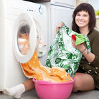 Shappy 2 Pcs Large Travel Laundry Bag Washable Waterproof Wet Dry Large Dirty - Image 6