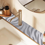 Kitchen Sink Splash Guard 1 PC 14.7 Inch Sink Faucet Mat Splash Guard - Image 7