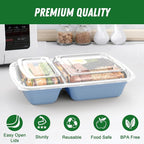 50 Pack 28 oz Meal Prep Containers Reusable - Image 3