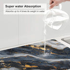 Absorbent Dish Drying Mat For Kitchen Counter, Kitchen Gadgets For Easy Clean - Image 5