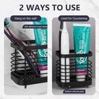 Wall Mount Toothbrush Holder for Bathroom, Stainless Steel Rustproof Toothbrush - Image 4
