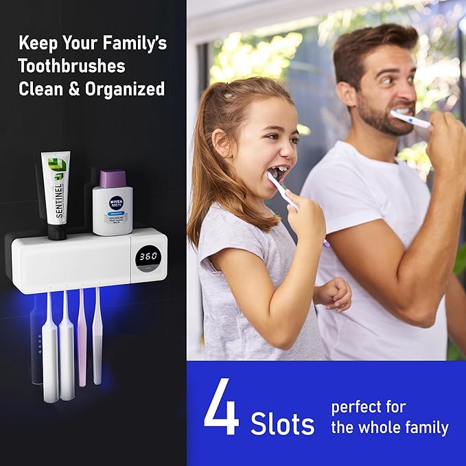 UV Toothbrush UV Light Cleaning Holder - Image 2