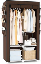 Portable Closet for Hanging Clothes, Portable Wardrobe Closet by BRFOYU