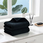 Hand Towels with Wavy Jacquard - Image 4