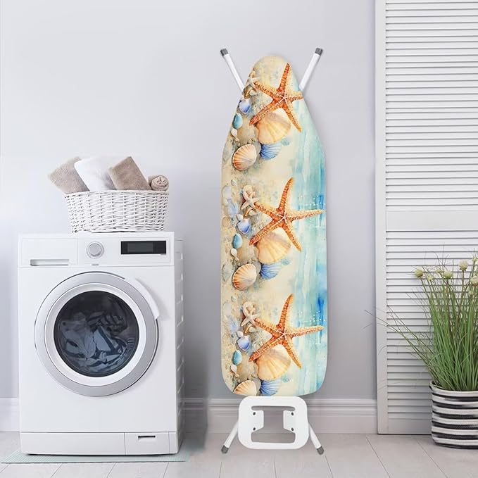 Sprowallow Starfish Shell Ironing Board Cover and Pad 54x15 Iron Board -15x 54 - Image 3