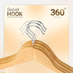 Utopia Home Premium Wooden Hangers 50 Pack - Image 3