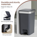 2Pack Small Bathroom Trash Can - Image 5