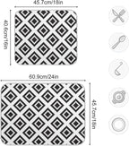 Super Absorbent Dish Drying Mat, Microfiber Fast-Drying Dish Mat, Kitchen Dish - Image 3