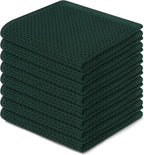 Homaxy 100% Cotton Waffle Weave Kitchen Dish Cloths, Ultra Soft Absorbent Quick by Homaxy