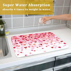 Valentine's Day Dish Drying Mat 18 x 24 Inch - Image 7