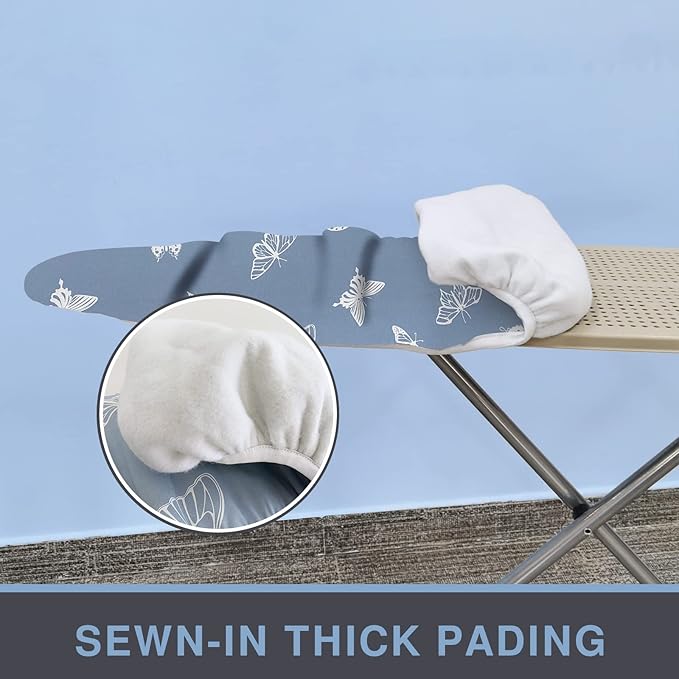 Ironing Board Cover and Pad, Standard Size 15x54, Thick Padding, Elastic Edge - Image 4