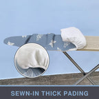 Ironing Board Cover and Pad 18x49, Extra Wide, Thick Padding, Elastic Edge - Image 5