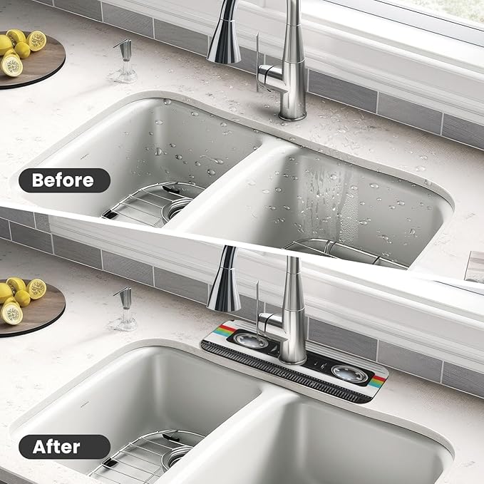Scratch Back Retro Cassette Kitchen sink faucet pad, strong water absorption - Image 4
