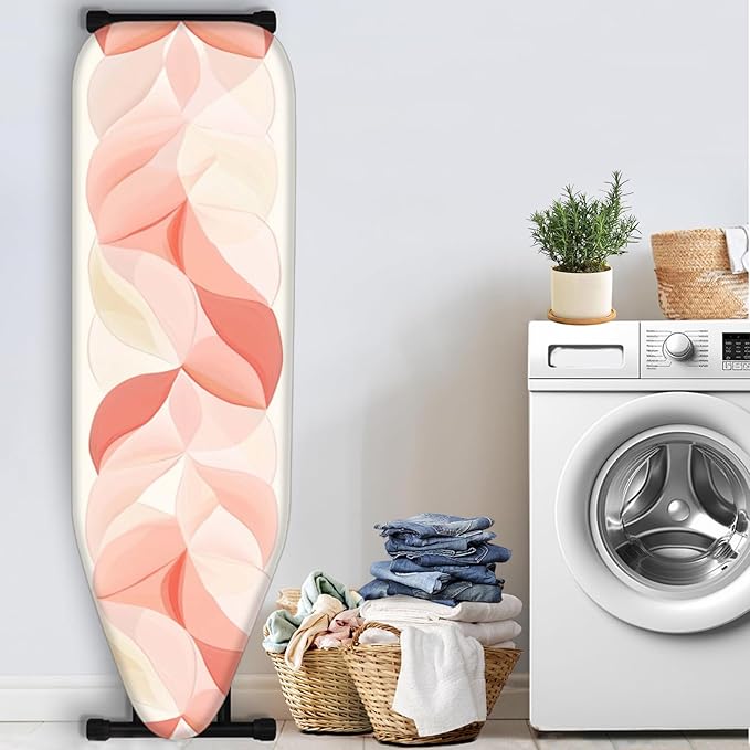 Nuxovilar Soft Gradient Leaf Motifs Ironing Board Cover, This Cover Fits Most - Image 3