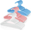 VTRIN Baby Hangers 60 Pack Large Capacity Hard Plastic Kids Hangers Suitable by VTRIN