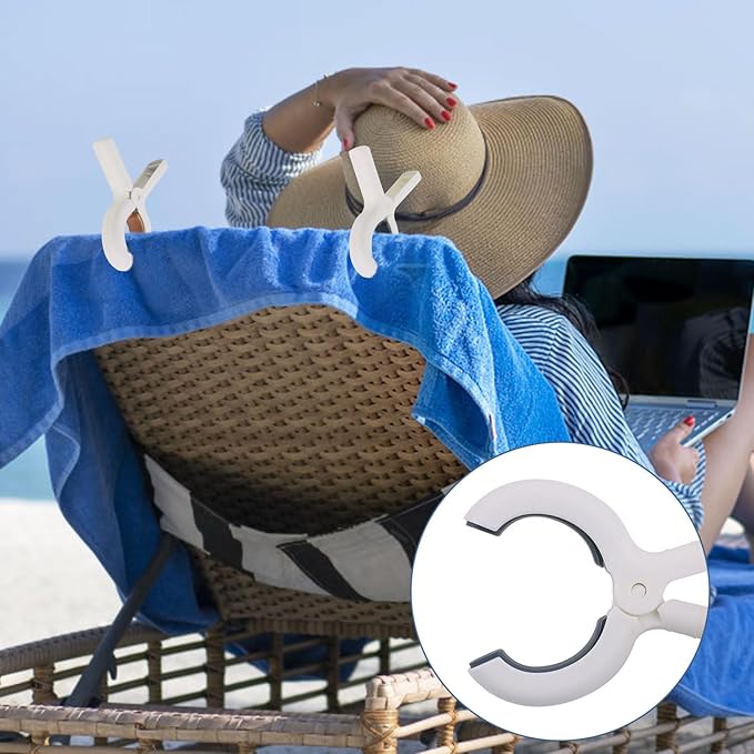 CCINEE 12 Pack Beach Towel Clips - Image 7
