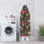 Mushroom Ironing Board Cover and Pad, Floral Ironing Board Cover, Stain - Image 3